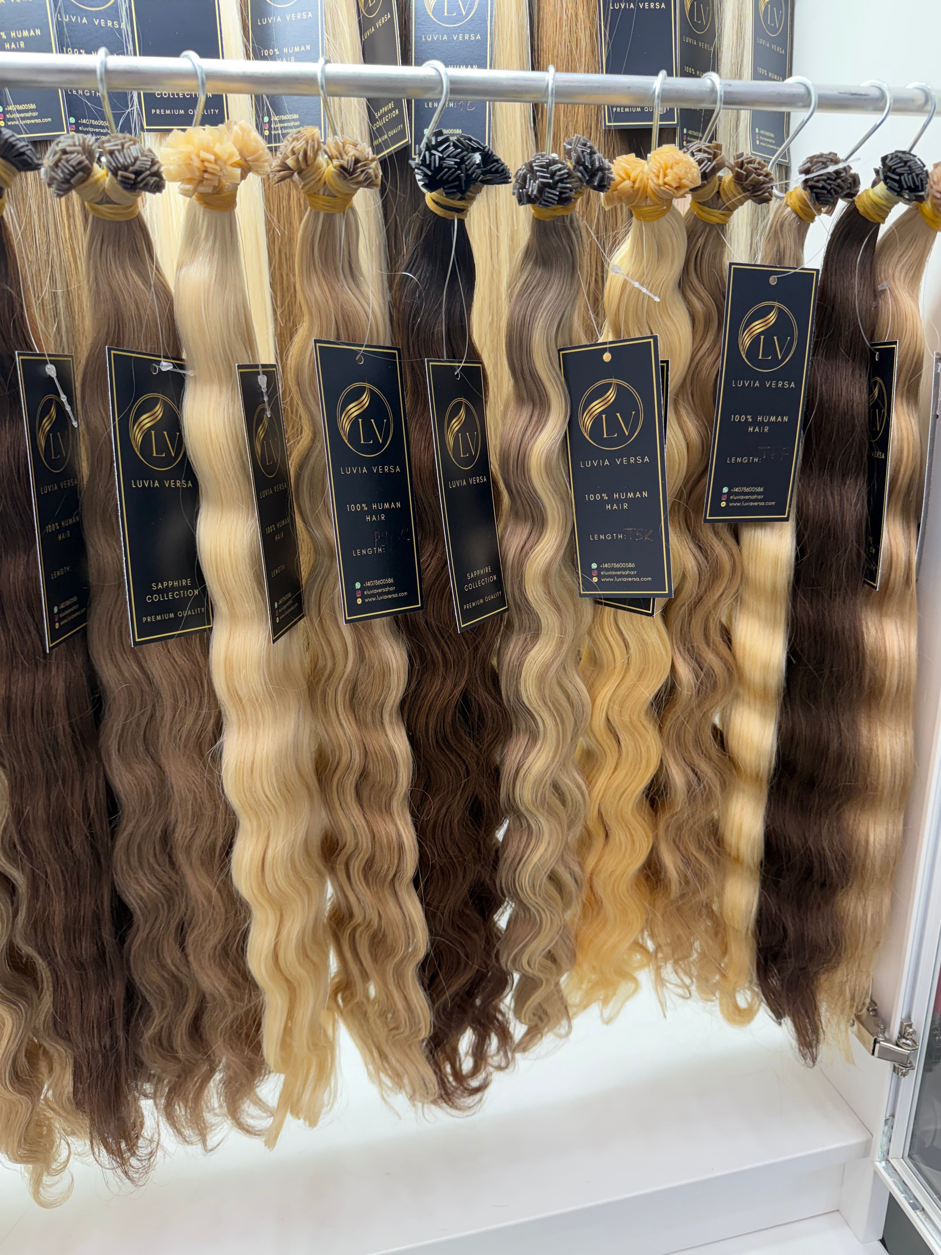 K-Tip Wavy Hair