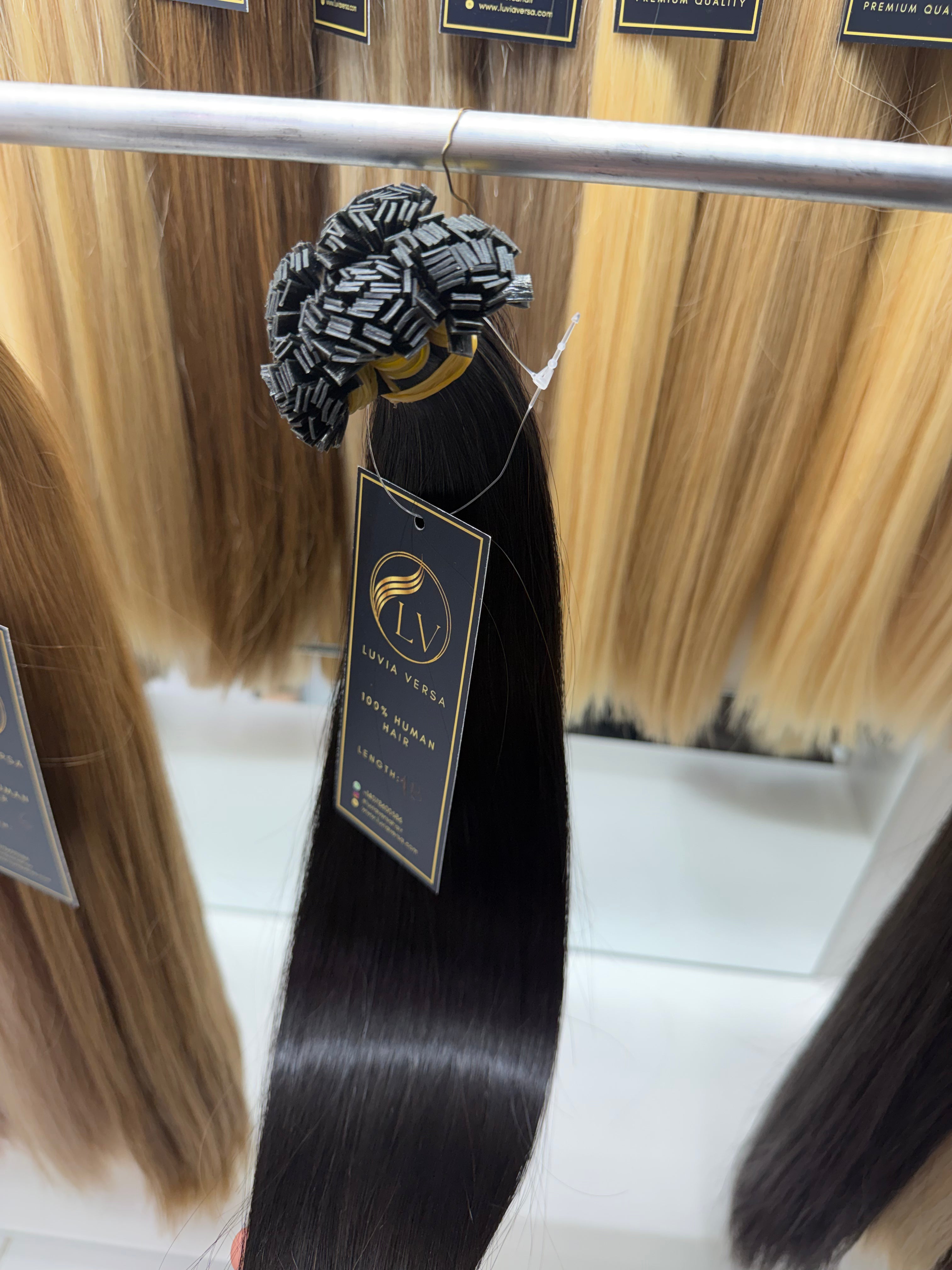Color #1B (25 gram bundle, 28-32 pieces)
