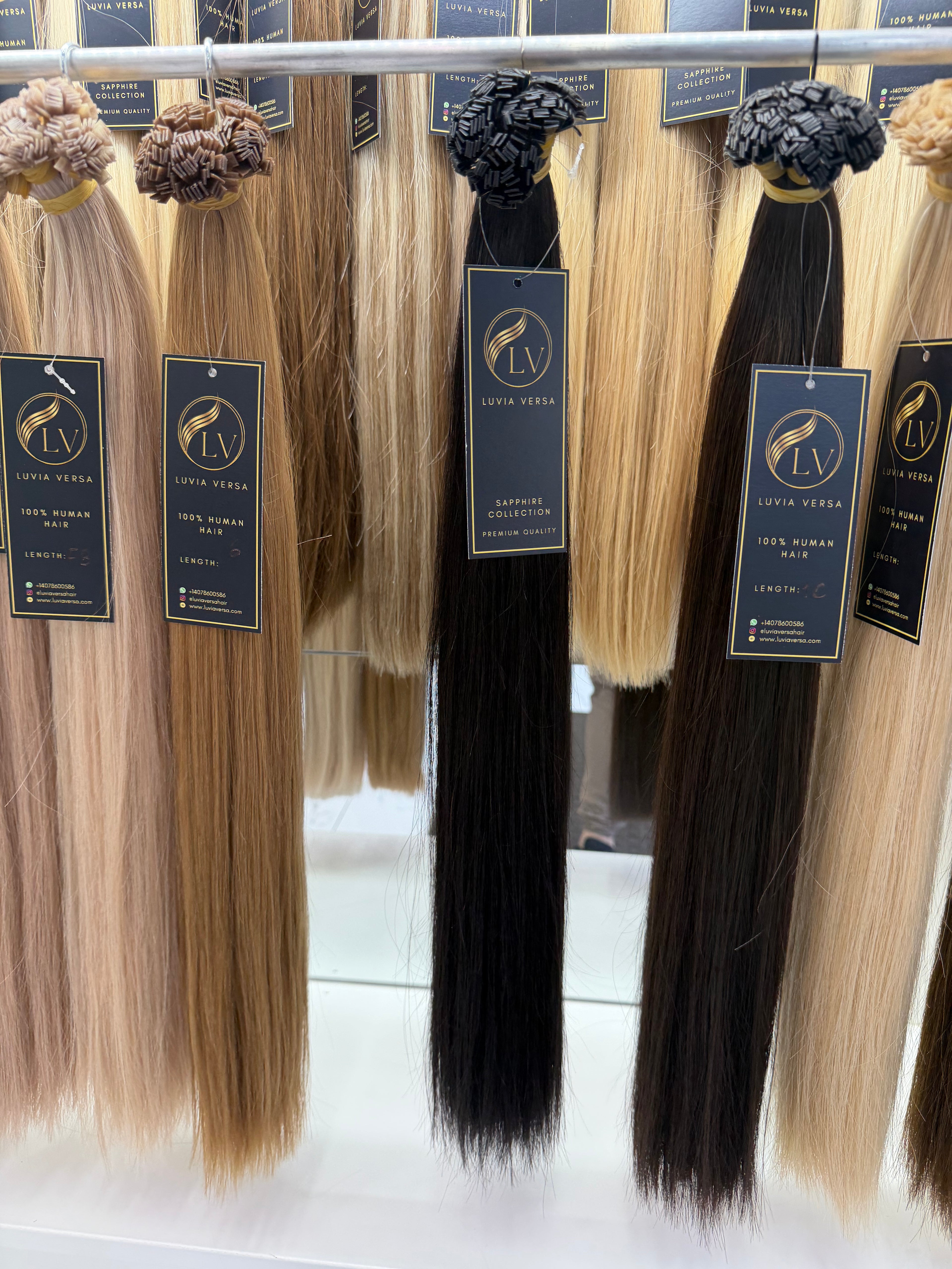 Color #1B (25 gram bundle, 28-32 pieces)