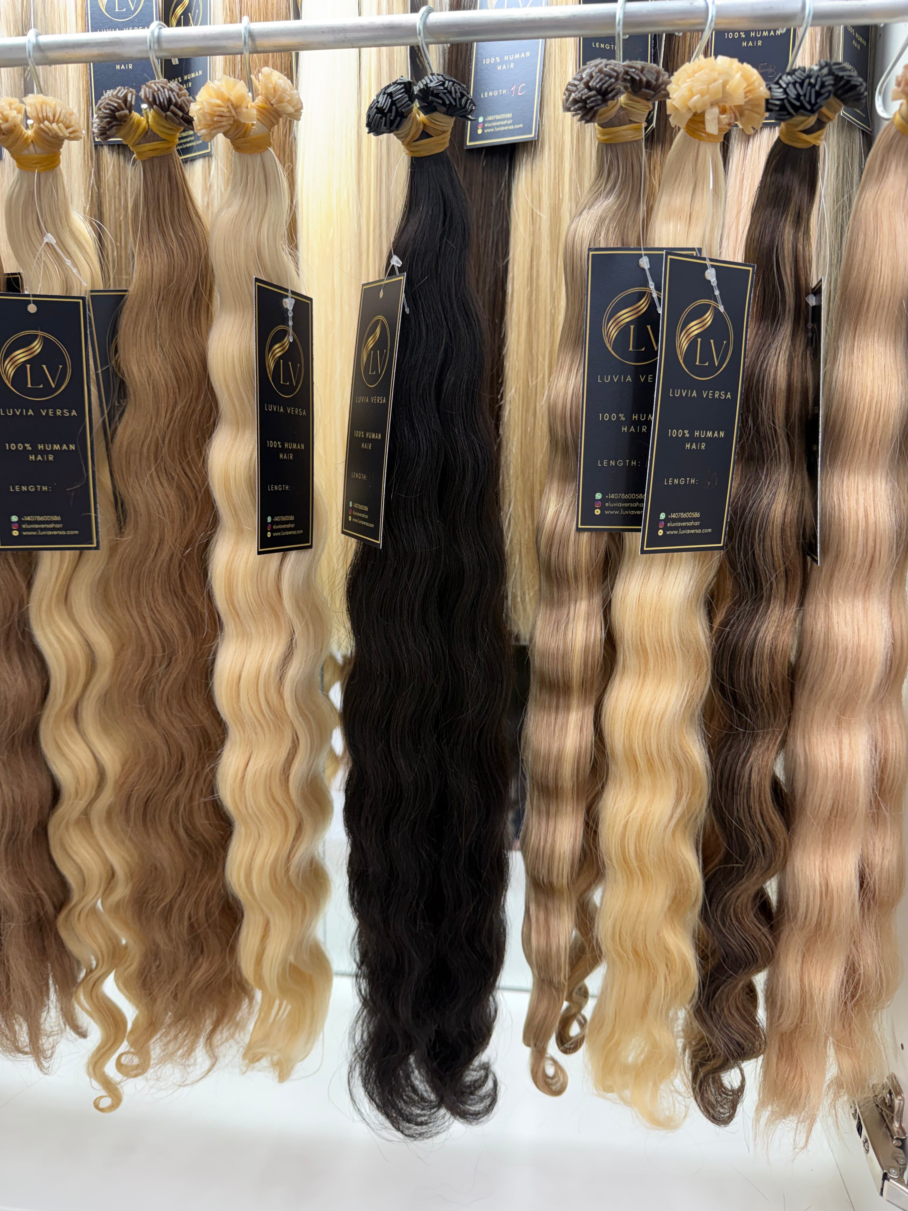 Color #1B (25 gram bundle, 28-32 pieces)