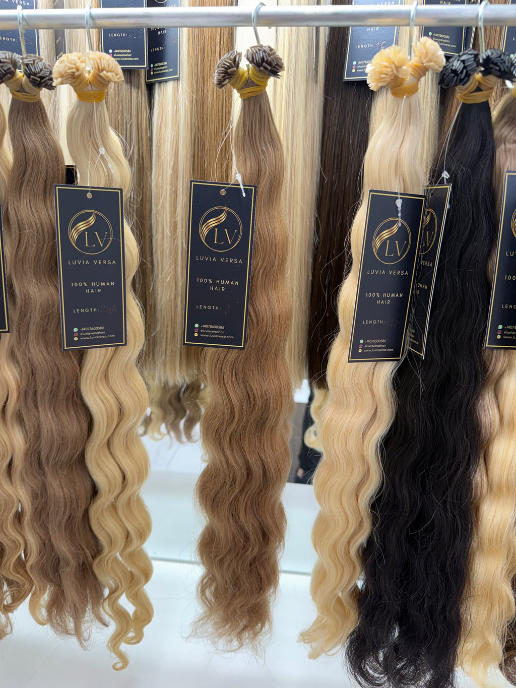 Color #8 (25 gram bundle, 28-32 pieces)