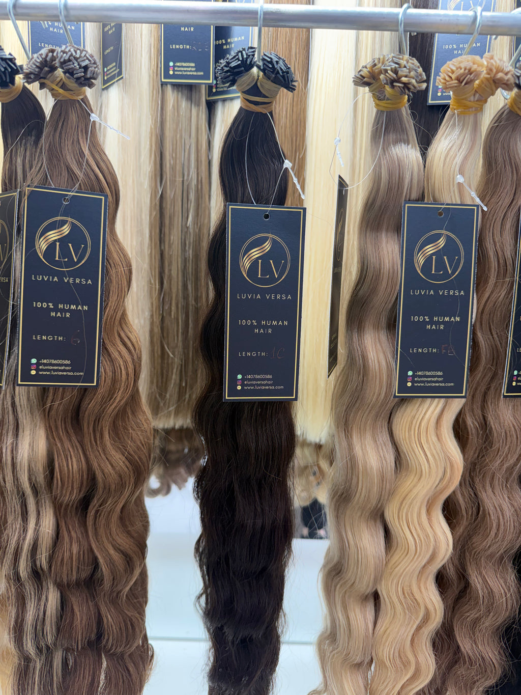 Color #1C (25 gram bundle, 28-32 pieces)