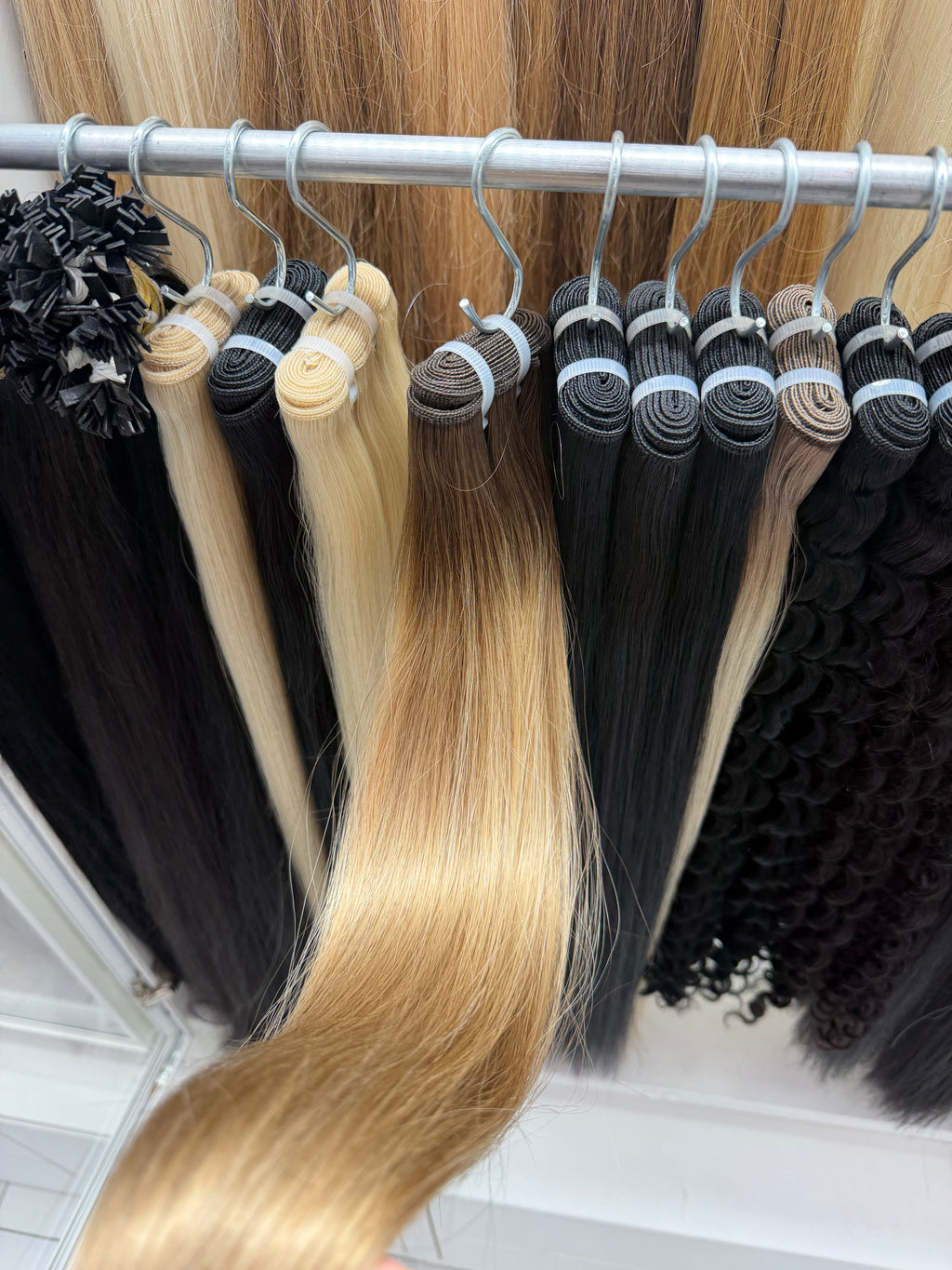 Butterscotch Highlights #TFF, Genius Weft Straight Hair 🔹
