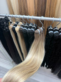 Rooted Silver Blonde #TSK, Genius Weft Straight Hair 🔹
