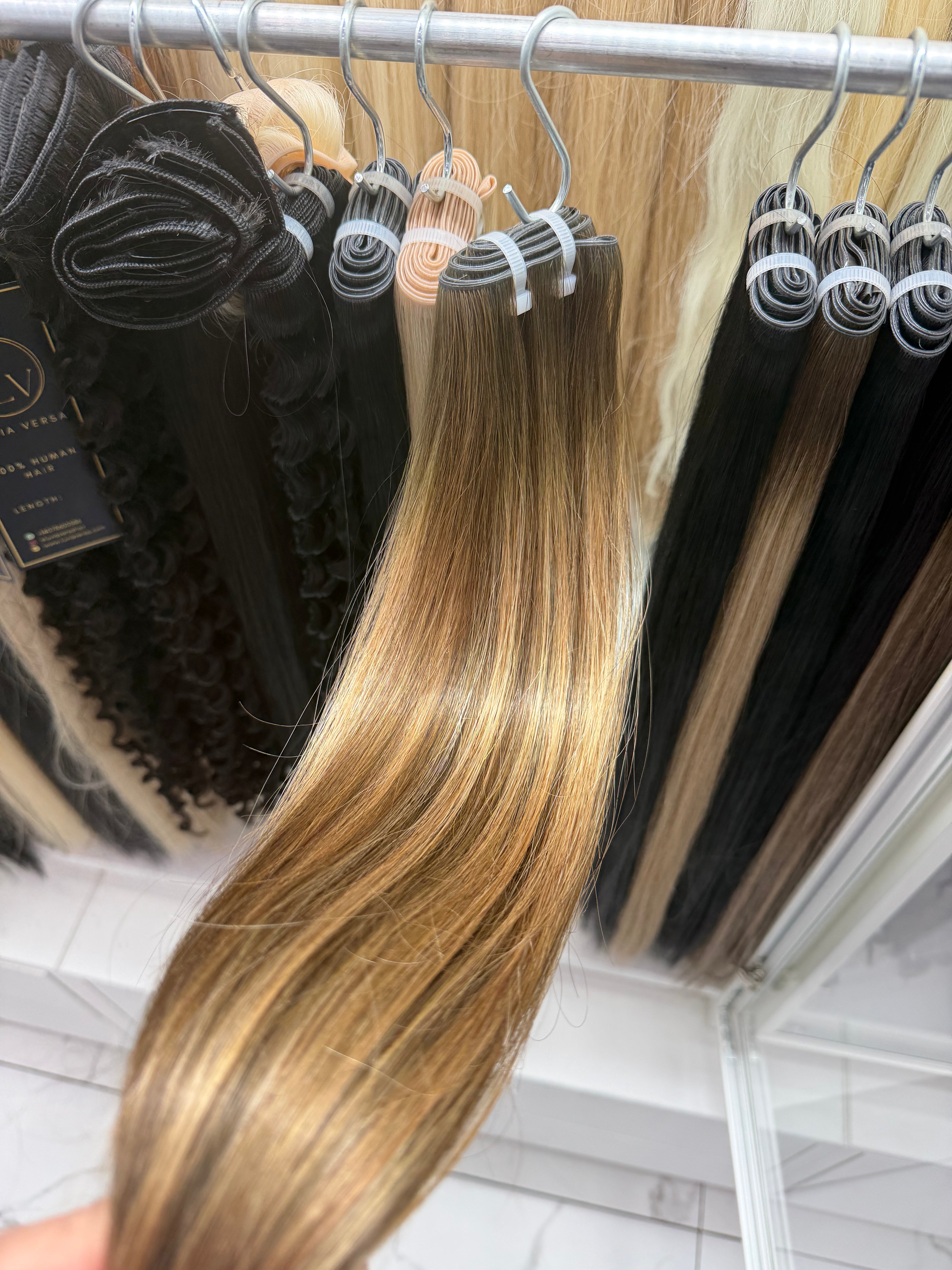 Toasted Caramel Ombré #TAC, Genius Weft Straight Hair 🔹