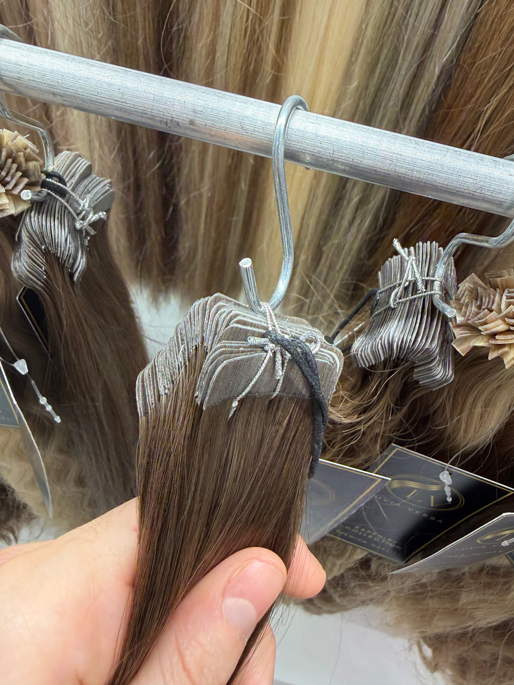 Darkest Brown #2, Tape-In Straight Hair 💎