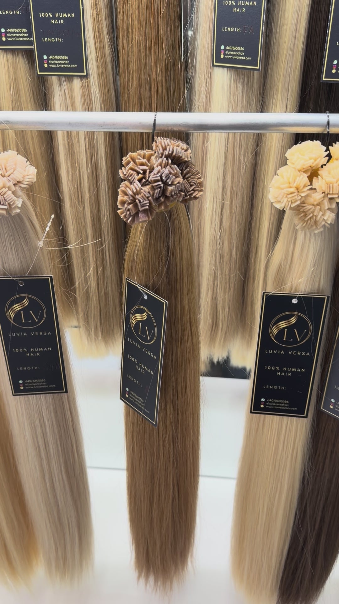 Color #8 (25 gram bundle, 28-32 pieces)