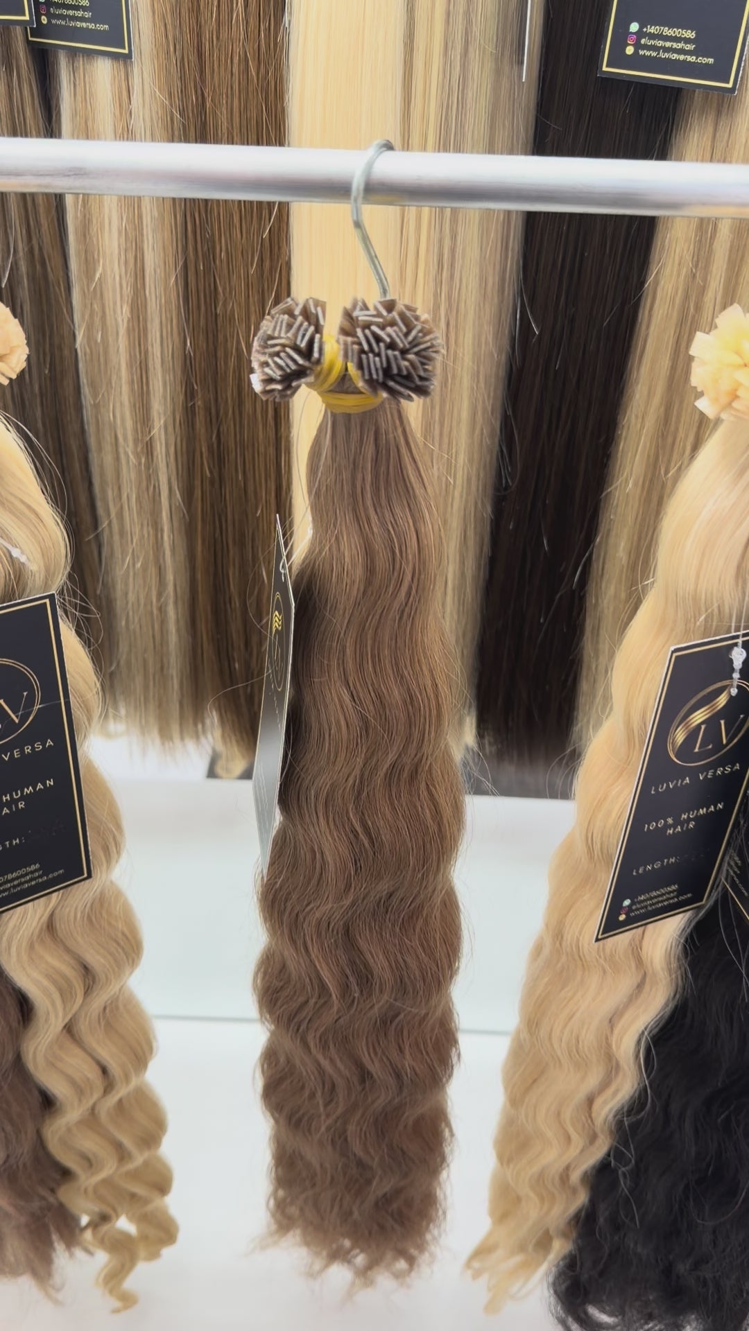 Color #8 (25 gram bundle, 28-32 pieces)