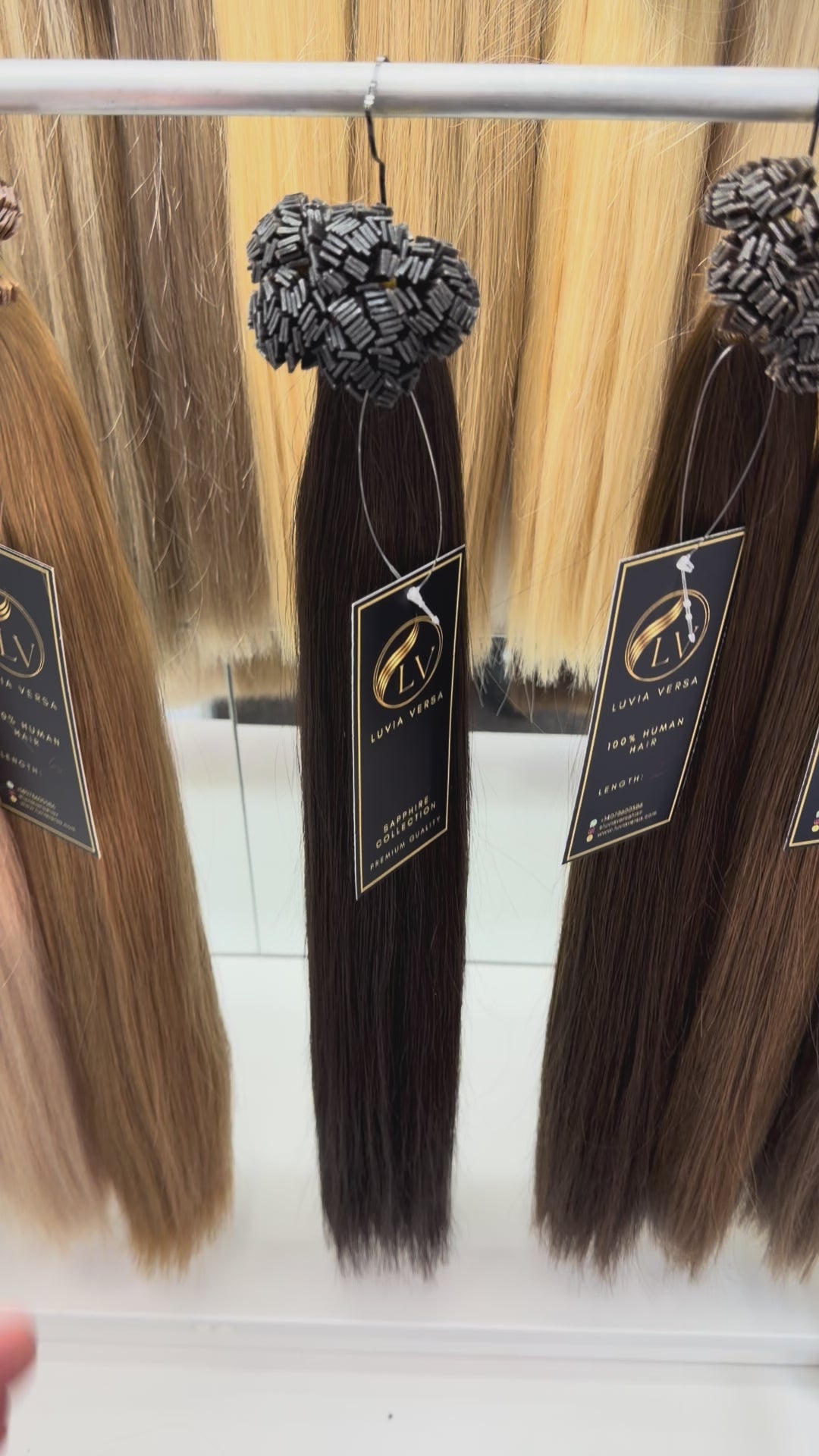 Color #1C (25 gram bundle, 28-32 pieces)
